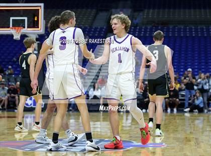 Thumbnail 3 in Gordon @ Benjamin (UIL 1A Basketball Semifinal) photogallery.