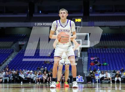 Thumbnail 1 in Gordon @ Benjamin (UIL 1A Basketball Semifinal) photogallery.