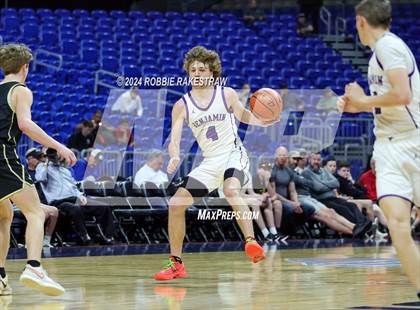 Thumbnail 1 in Gordon @ Benjamin (UIL 1A Basketball Semifinal) photogallery.