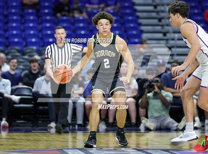 Thumbnail 3 in Gordon @ Benjamin (UIL 1A Basketball Semifinal) photogallery.