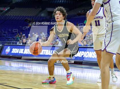 Thumbnail 1 in Gordon @ Benjamin (UIL 1A Basketball Semifinal) photogallery.