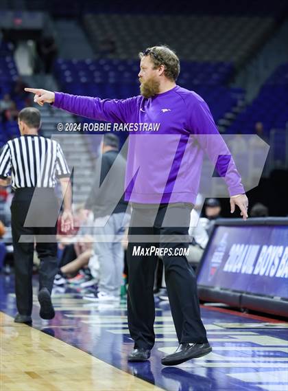 Thumbnail 1 in Gordon @ Benjamin (UIL 1A Basketball Semifinal) photogallery.