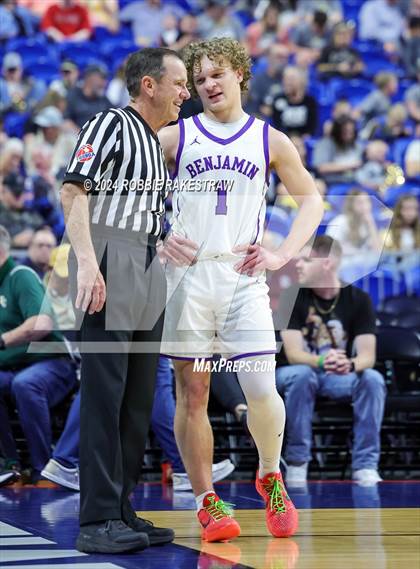 Thumbnail 3 in Gordon @ Benjamin (UIL 1A Basketball Semifinal) photogallery.