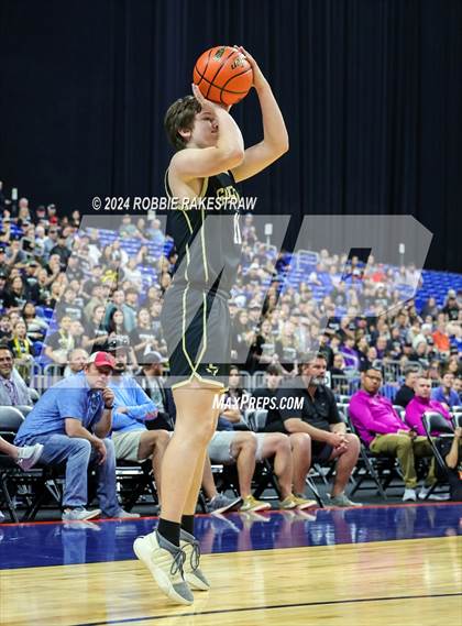 Thumbnail 1 in Gordon @ Benjamin (UIL 1A Basketball Semifinal) photogallery.