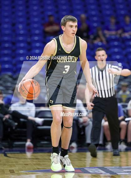 Thumbnail 1 in Gordon @ Benjamin (UIL 1A Basketball Semifinal) photogallery.