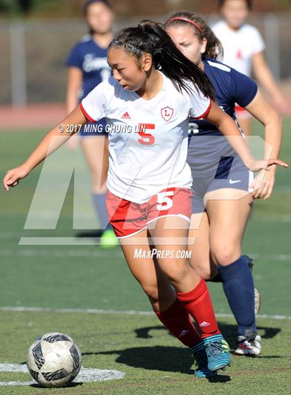 Thumbnail 2 in Orange Lutheran vs. Cypress (Aliso Cup Tournament) photogallery.