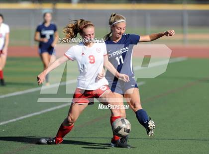 Thumbnail 3 in Orange Lutheran vs. Cypress (Aliso Cup Tournament) photogallery.