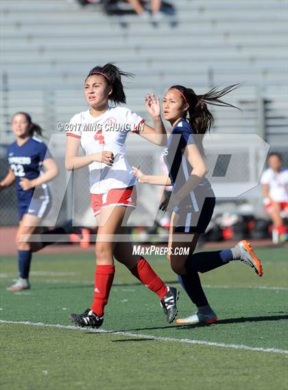 Thumbnail 3 in Orange Lutheran vs. Cypress (Aliso Cup Tournament) photogallery.