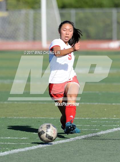 Thumbnail 2 in Orange Lutheran vs. Cypress (Aliso Cup Tournament) photogallery.