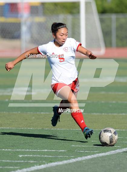 Thumbnail 2 in Orange Lutheran vs. Cypress (Aliso Cup Tournament) photogallery.