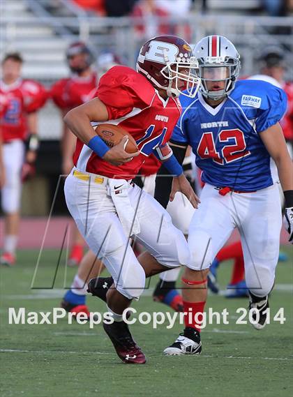 Thumbnail 3 in Bergen County All-Star Football Game (North vs. South)  photogallery.