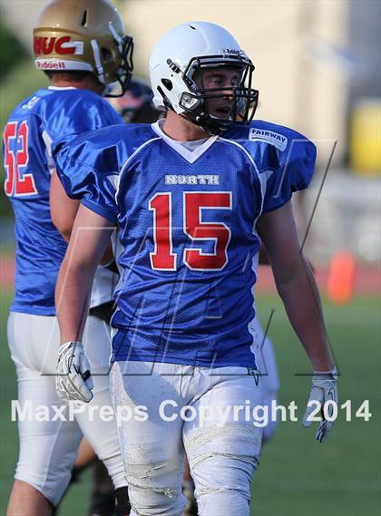 Thumbnail 2 in Bergen County All-Star Football Game (North vs. South)  photogallery.