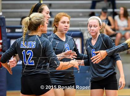 Thumbnail 3 in Rains vs. Lakeview Centennial photogallery.