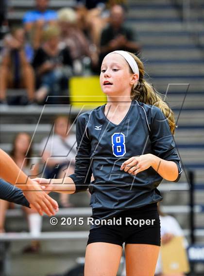Thumbnail 3 in Rains vs. Lakeview Centennial photogallery.