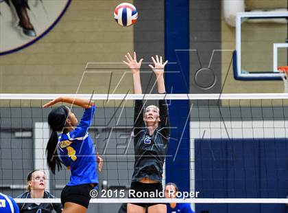 Thumbnail 3 in Rains vs. Lakeview Centennial photogallery.