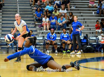 Thumbnail 1 in Rains vs. Lakeview Centennial photogallery.