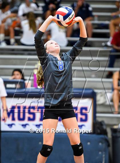 Thumbnail 2 in Rains vs. Lakeview Centennial photogallery.