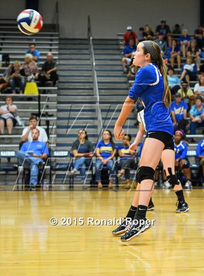 Thumbnail 2 in Rains vs. Lakeview Centennial photogallery.
