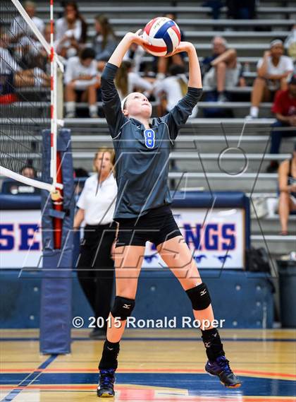 Thumbnail 2 in Rains vs. Lakeview Centennial photogallery.