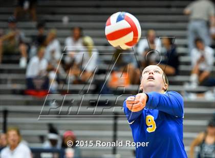 Thumbnail 2 in Rains vs. Lakeview Centennial photogallery.