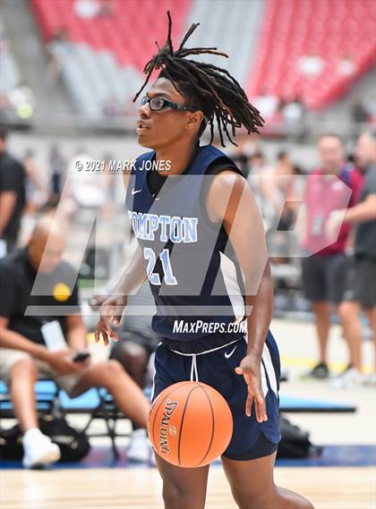 Thumbnail 1 in Compton vs. Mesquite - Section 7 Basketball Tournament photogallery.