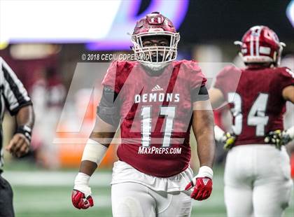 Thumbnail 1 in Bainbridge vs. Warner Robins (GHSA Class 5A Championship) photogallery.