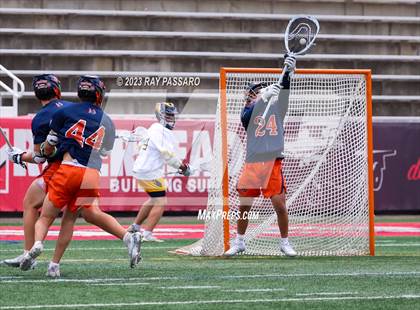 Thumbnail 3 in Manhasset vs. Shoreham-Wading River Long Island Class C Finals photogallery.