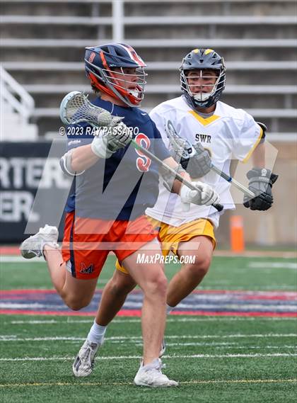 Thumbnail 3 in Manhasset vs. Shoreham-Wading River Long Island Class C Finals photogallery.