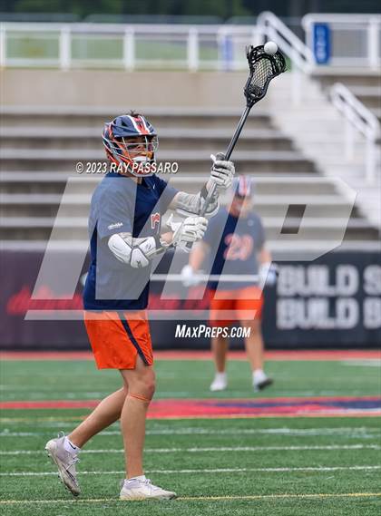 Thumbnail 3 in Manhasset vs. Shoreham-Wading River Long Island Class C Finals photogallery.