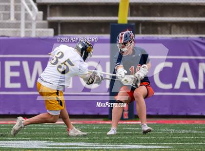 Thumbnail 2 in Manhasset vs. Shoreham-Wading River Long Island Class C Finals photogallery.