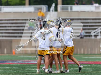 Thumbnail 3 in Manhasset vs. Shoreham-Wading River Long Island Class C Finals photogallery.