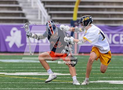 Thumbnail 3 in Manhasset vs. Shoreham-Wading River Long Island Class C Finals photogallery.