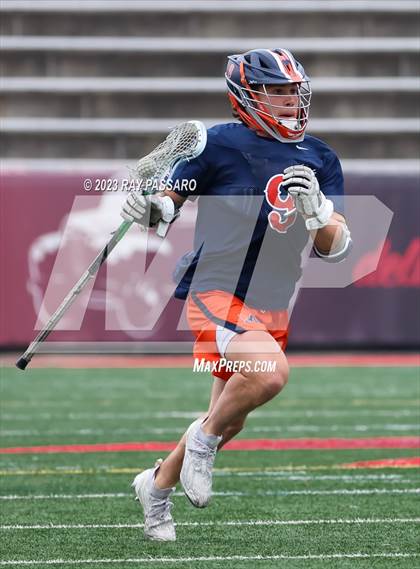 Thumbnail 3 in Manhasset vs. Shoreham-Wading River Long Island Class C Finals photogallery.