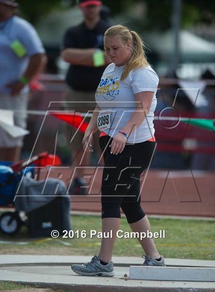 Thumbnail 2 in AIA State Track & Field Championships (Girls Field Events Semifinals) photogallery.