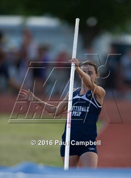Thumbnail 1 in AIA State Track & Field Championships (Girls Field Events Semifinals) photogallery.