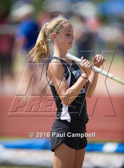 Thumbnail 2 in AIA State Track & Field Championships (Girls Field Events Semifinals) photogallery.