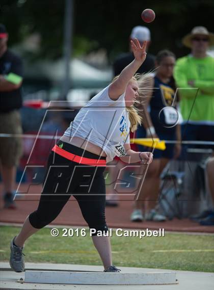 Thumbnail 3 in AIA State Track & Field Championships (Girls Field Events Semifinals) photogallery.