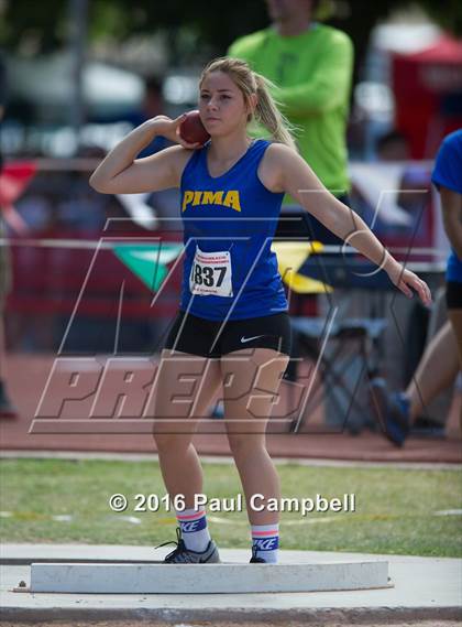 Thumbnail 2 in AIA State Track & Field Championships (Girls Field Events Semifinals) photogallery.
