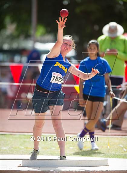 Thumbnail 3 in AIA State Track & Field Championships (Girls Field Events Semifinals) photogallery.