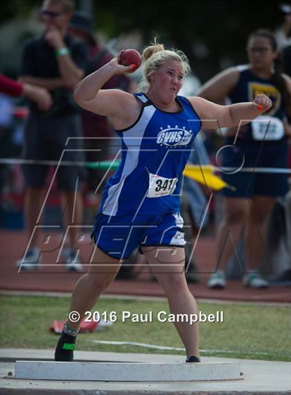 Thumbnail 1 in AIA State Track & Field Championships (Girls Field Events Semifinals) photogallery.