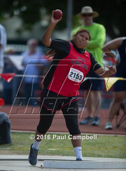 Thumbnail 1 in AIA State Track & Field Championships (Girls Field Events Semifinals) photogallery.