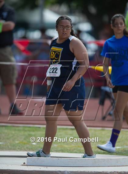 Thumbnail 1 in AIA State Track & Field Championships (Girls Field Events Semifinals) photogallery.