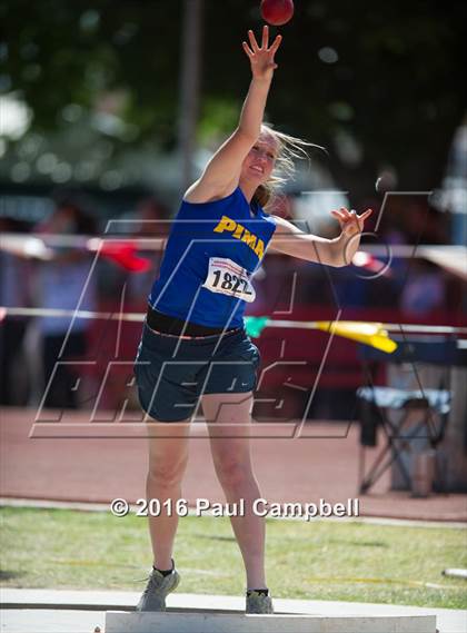 Thumbnail 3 in AIA State Track & Field Championships (Girls Field Events Semifinals) photogallery.