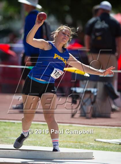 Thumbnail 3 in AIA State Track & Field Championships (Girls Field Events Semifinals) photogallery.