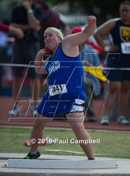 Thumbnail 3 in AIA State Track & Field Championships (Girls Field Events Semifinals) photogallery.