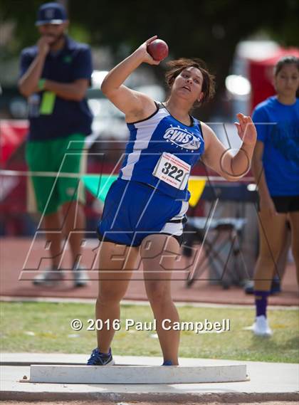 Thumbnail 2 in AIA State Track & Field Championships (Girls Field Events Semifinals) photogallery.