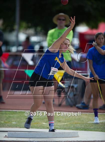 Thumbnail 2 in AIA State Track & Field Championships (Girls Field Events Semifinals) photogallery.