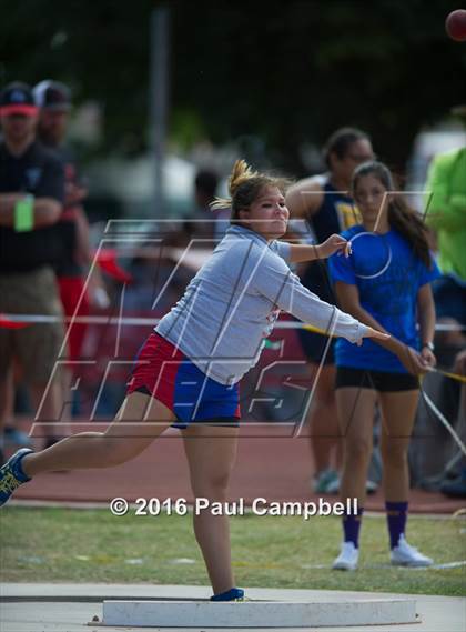 Thumbnail 1 in AIA State Track & Field Championships (Girls Field Events Semifinals) photogallery.