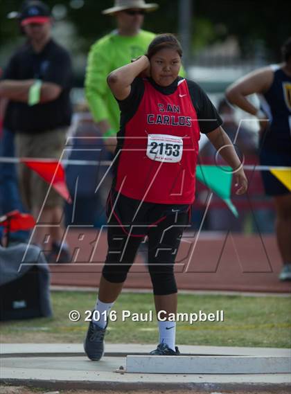 Thumbnail 3 in AIA State Track & Field Championships (Girls Field Events Semifinals) photogallery.