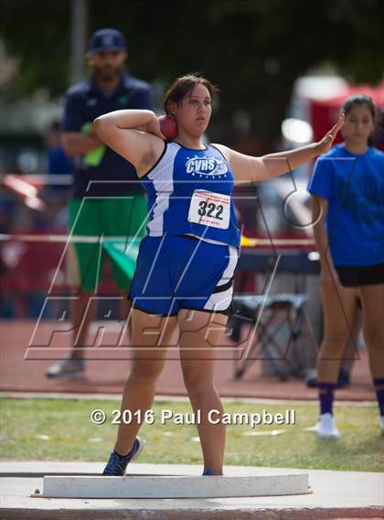 Thumbnail 1 in AIA State Track & Field Championships (Girls Field Events Semifinals) photogallery.